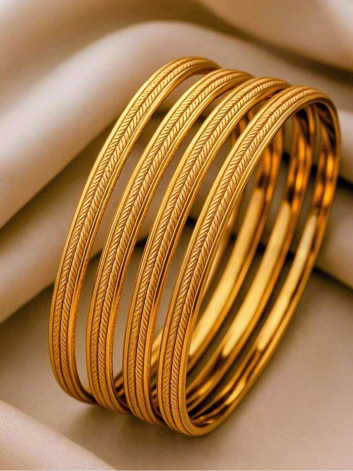Gold bangles for women
