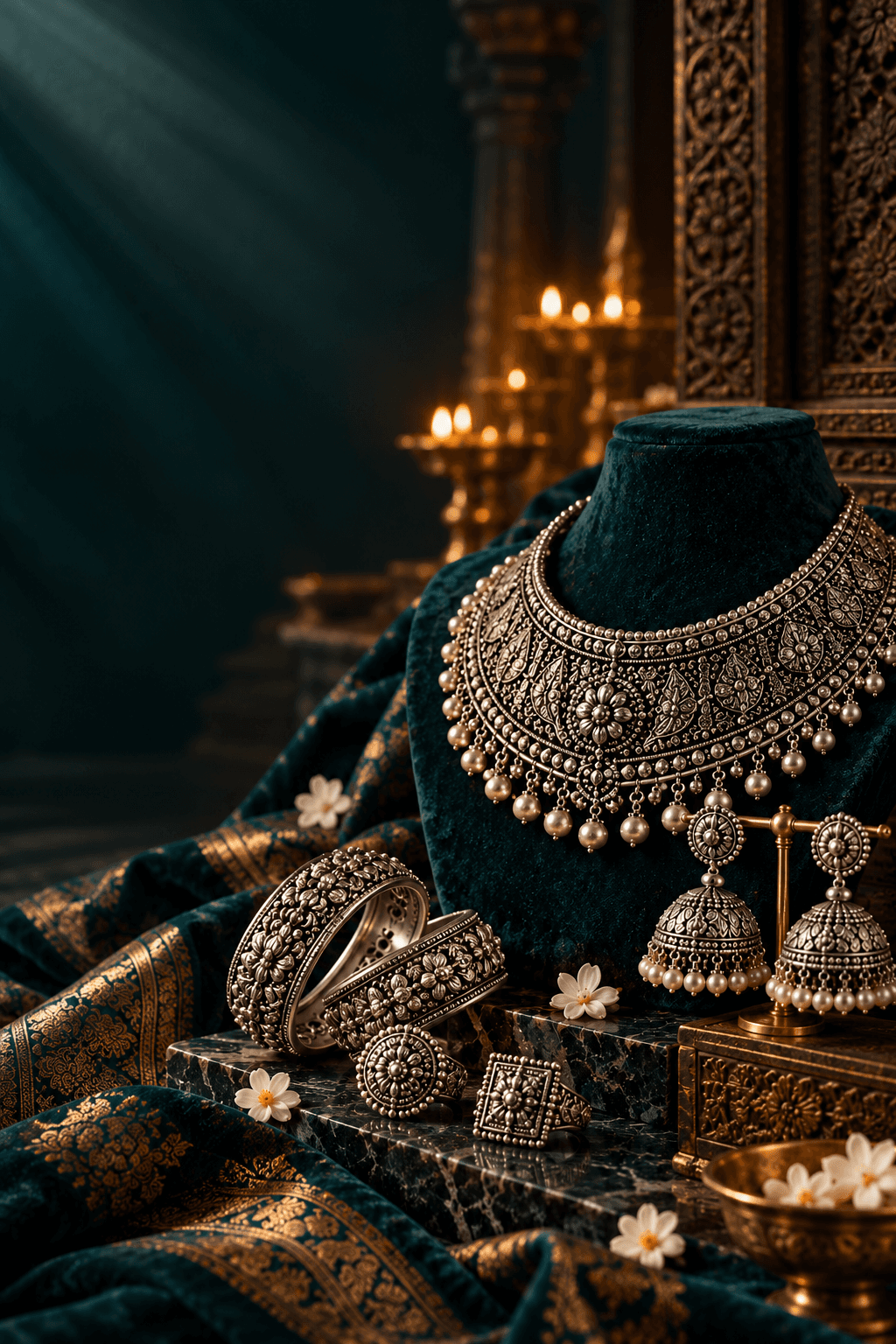 Women Silver set