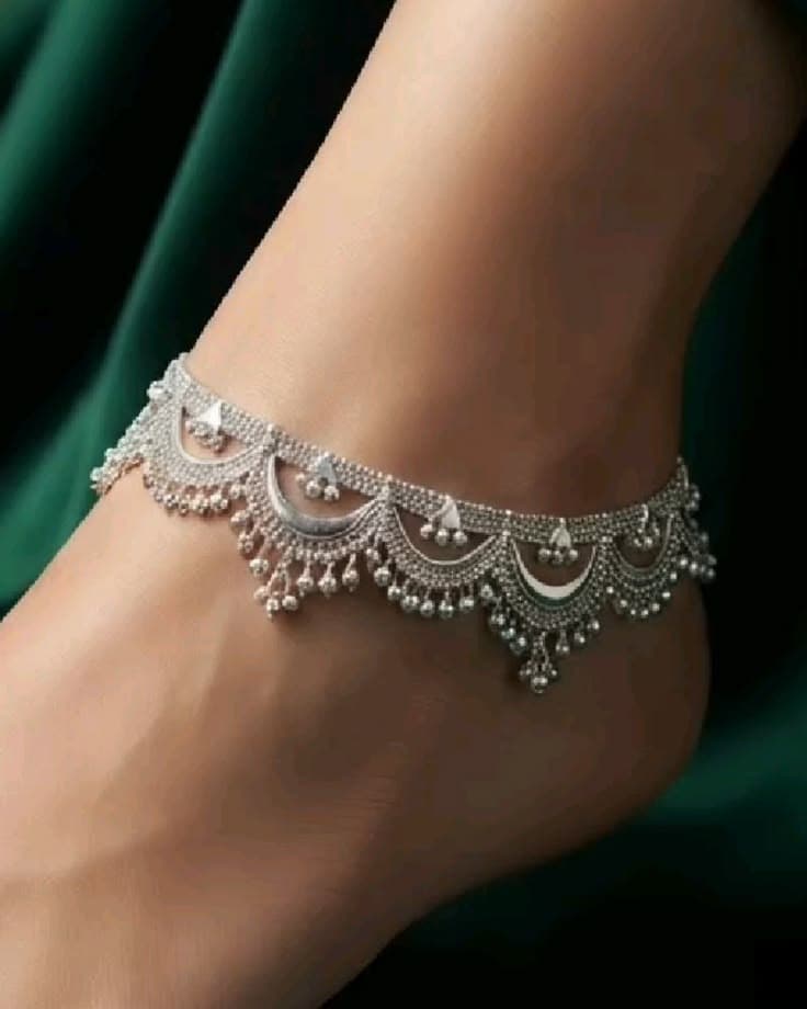 Silver Anklets